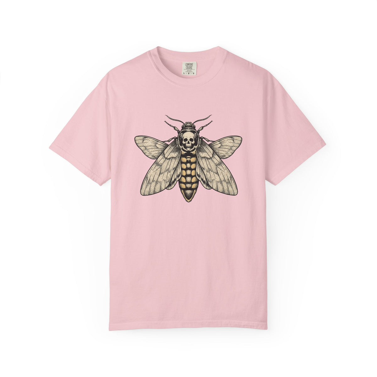 Skeleton Moth Shirt Cottagecore Dark Unisex Gift Retro Tee Moth T-Shirt
