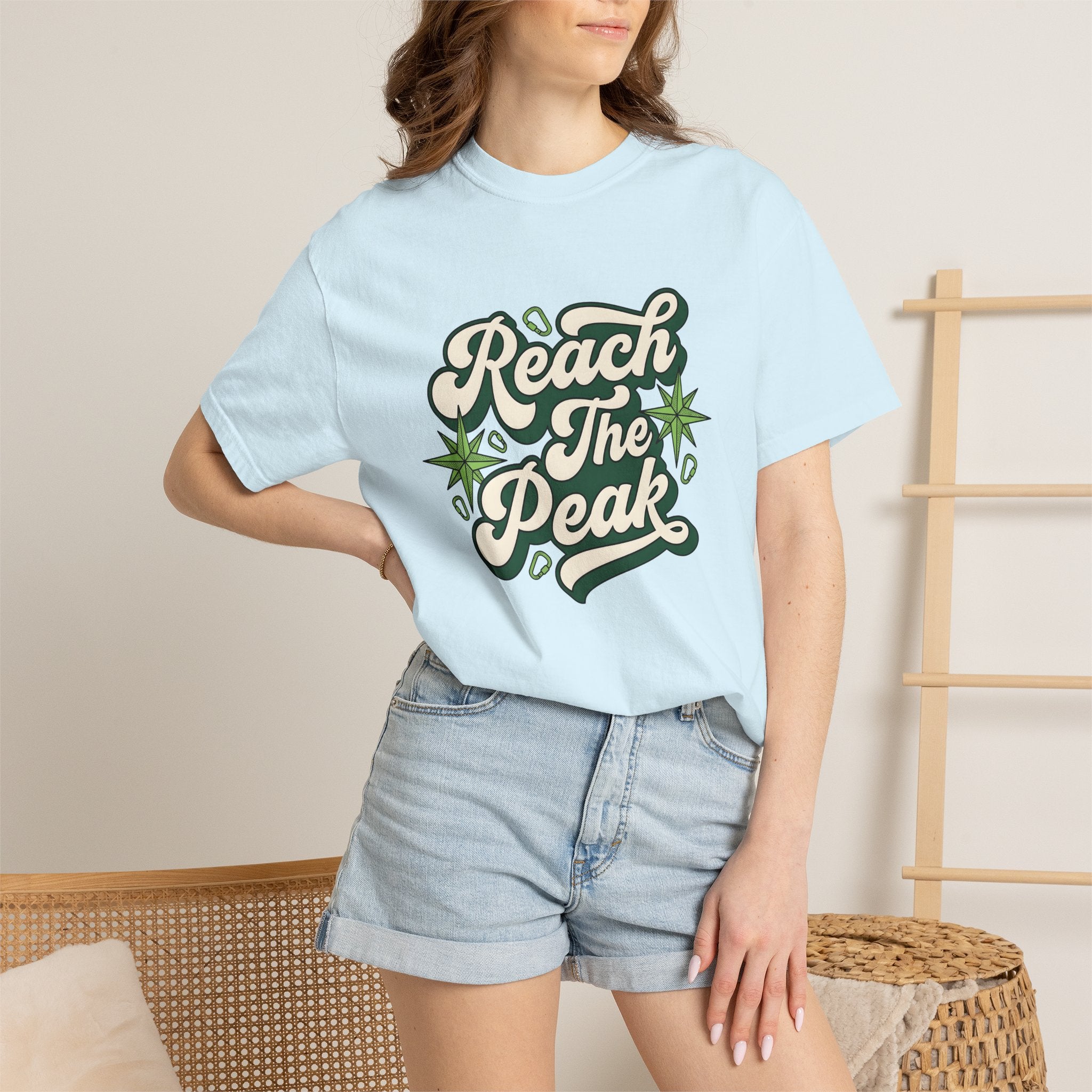 Carabiner Clip Shirt Sports & Activities Trail Gift Women Hand Drawn Tee Climbing Clip T-Shirt Athlete Enthusiast Illustrated Tshirt Hiking