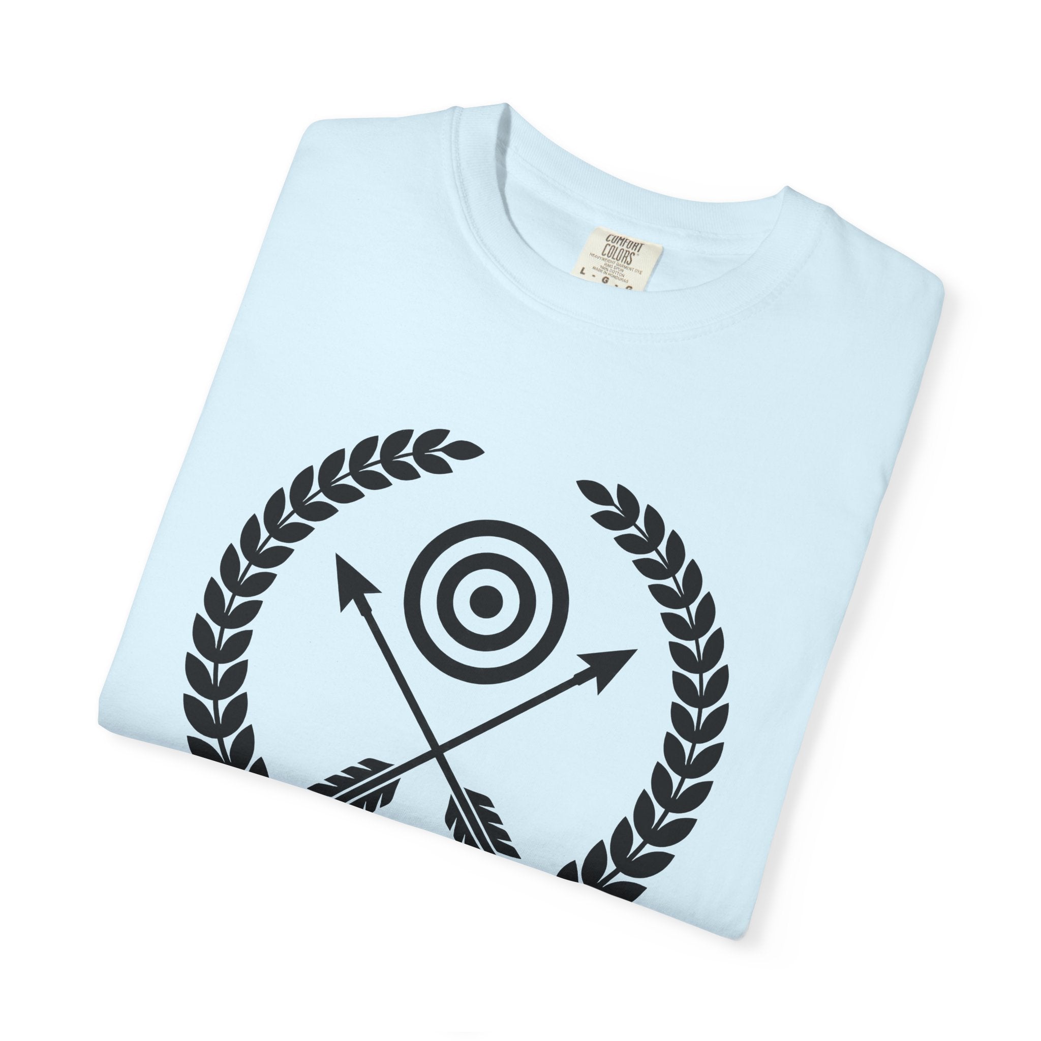 Archery Target Shirt Archery Competition Gift Women Minimalist Tee Bullseye T-Shirt Archer Enthusiast Simple Tshirt Tournament Graphic