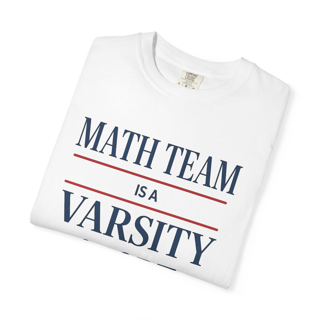 Math Squad Design Shirt Teachers Classroom Gift Women Strong Tee Mathematics T-Shirt Educator Enthusiast Bold Tshirt School Graphic Retro