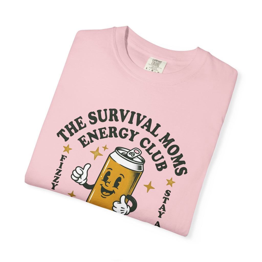 Energy Drink Shirt Moms Jokes Gift Women Comic Tee Energy Drink T-Shirt Mom Fan Energy Tshirt Humor Graphic Vintage Sparkles Tshirt