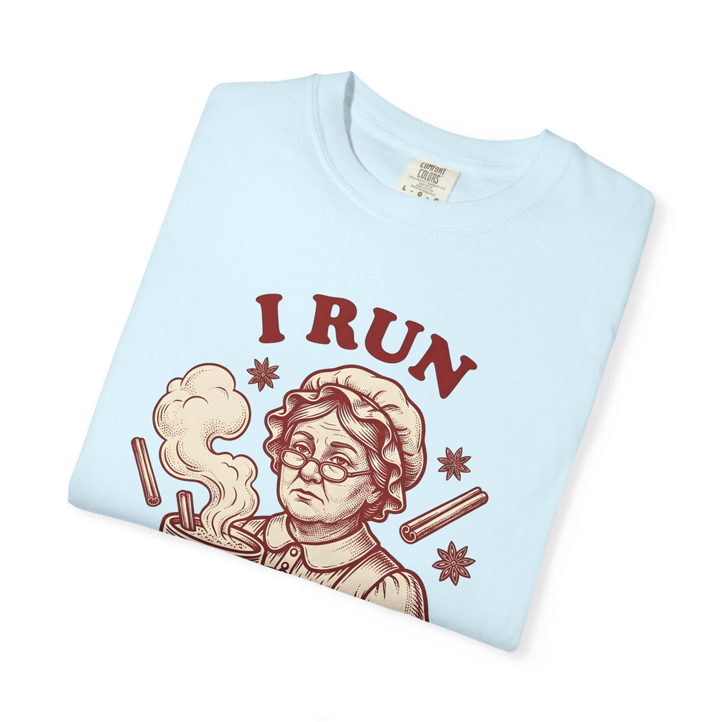 Mrs Claus Shirt Christmas Comedy Gift Women Retro Tee Santa Wife T-Shirt Xmas Fan Vintage Tshirt Humor Graphic Sketch Hot Chocolate Tshirt