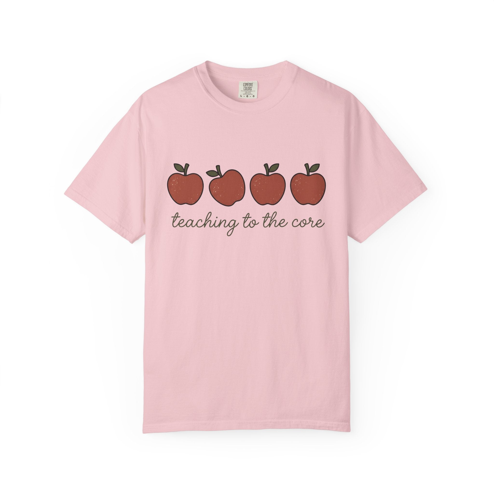 Apple Row Shirt Teachers Thanks Gift Women Hand Drawn Tee Orchard T-Shirt Educator Enthusiast Illustrated Tshirt Appreciation Graphic Clean