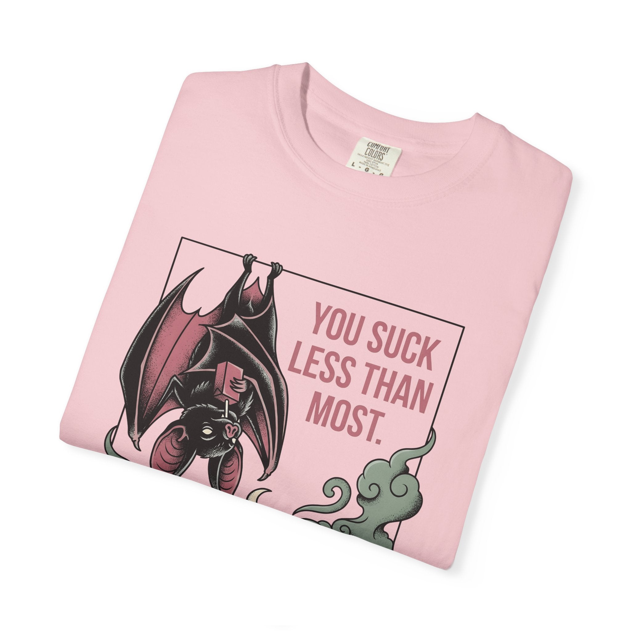 Bat Art Shirt St. Valentine's Day Alternative Gift Women Old School Tee Bat T-Shirt Valentine Fan Retro Tshirt Goth Graphic Classic Lunar