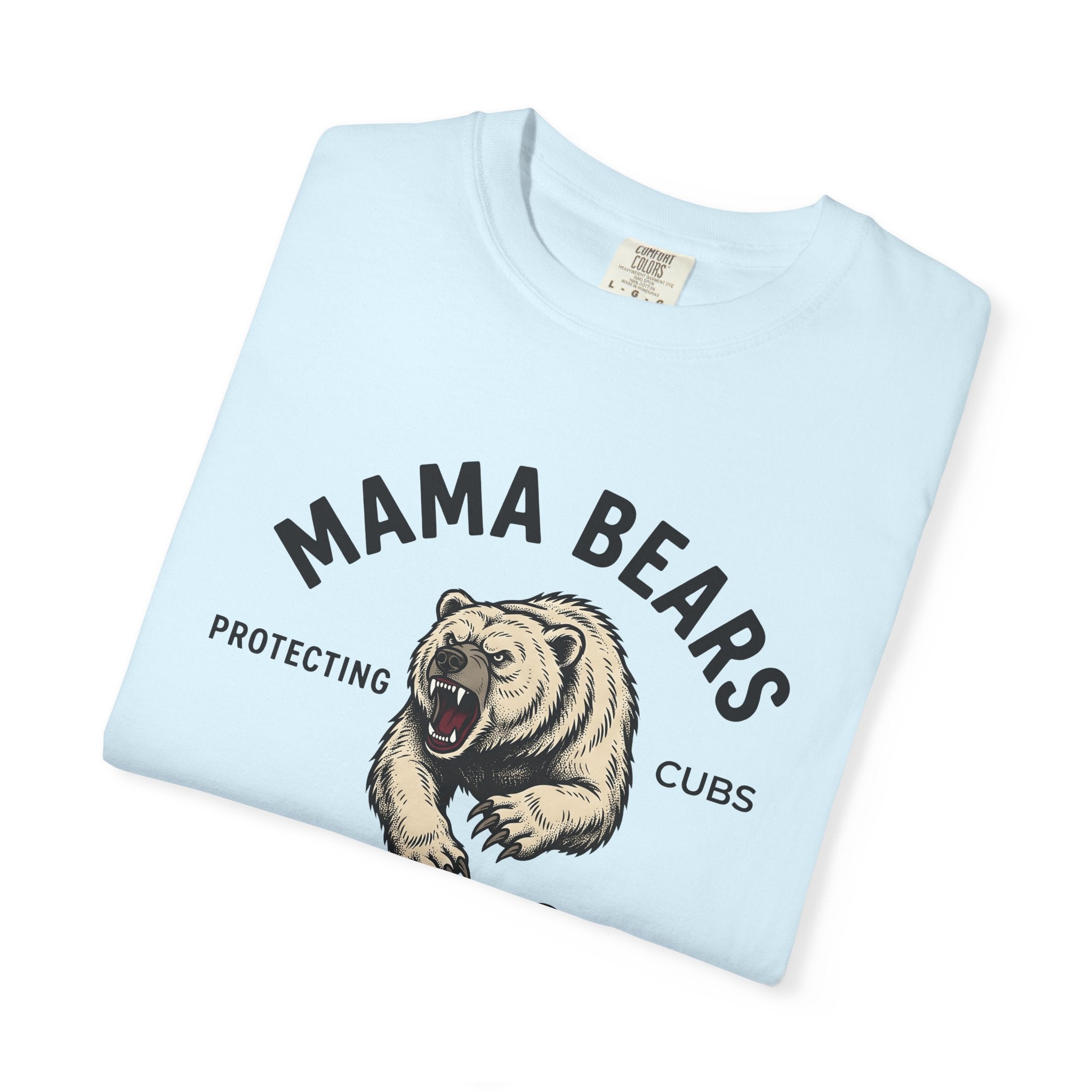 Bear Art Shirt Moms Kin Gift Women Old School Tee Bear T-Shirt Motherhood Fan Retro Tshirt Family Graphic Cartoon Yelling Mouth Tshirt