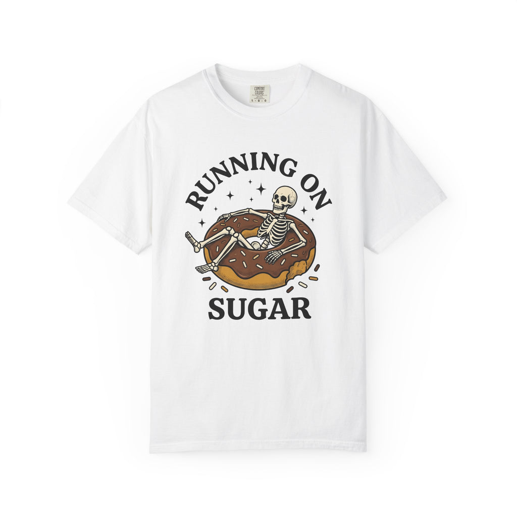 Skeleton Pastry Shirt Desserts Fun Gift Women Heritage Tee Sugar Skull T-Shirt Sweets Fan Retro Tshirt Humorous Graphic Vintage-Inspired