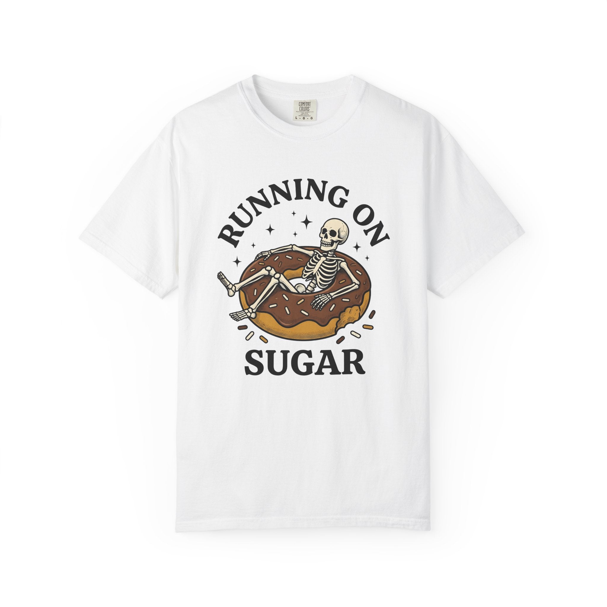 Skeleton Pastry Shirt Desserts Fun Gift Women Heritage Tee Sugar Skull T-Shirt Sweets Fan Retro Tshirt Humorous Graphic Vintage-Inspired
