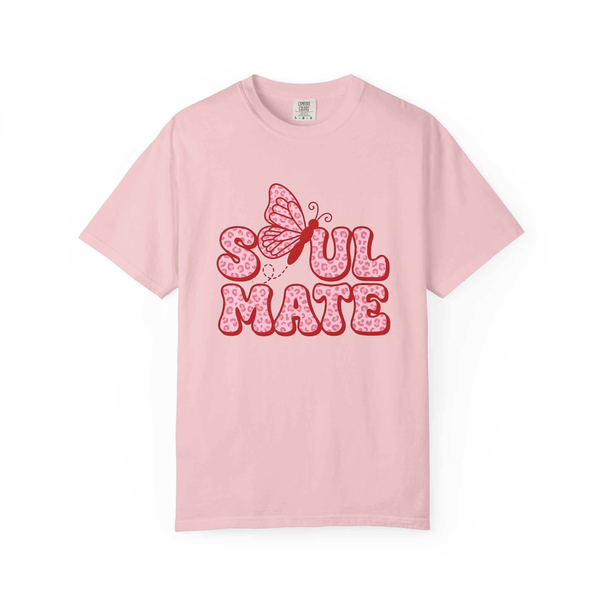 Butterfly Graphic Shirt St. Valentines Day Couples Gift Women Playful Tee Butterfly T-Shirt Valentines Fan Whimsical Tshirt Partner Graphic