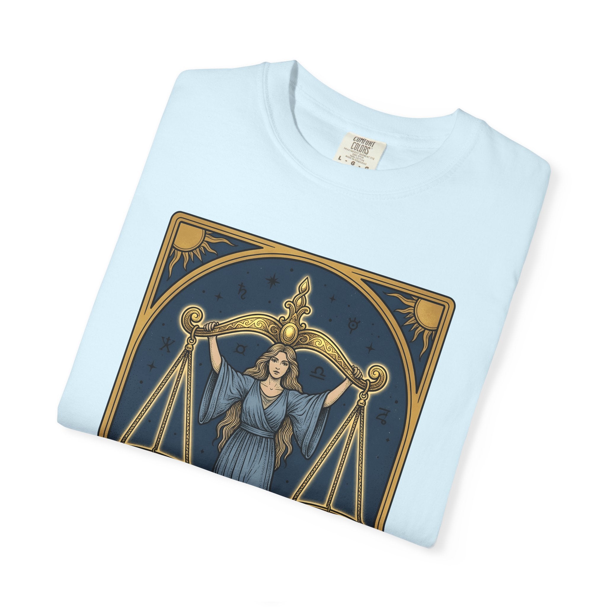 Zodiac Woman Shirt Boho Chic Astrology Gift Women Tarot Card Tee Horoscope T-Shirt Bohemian Fan Oracle Tshirt Astrology Graphic Vintage