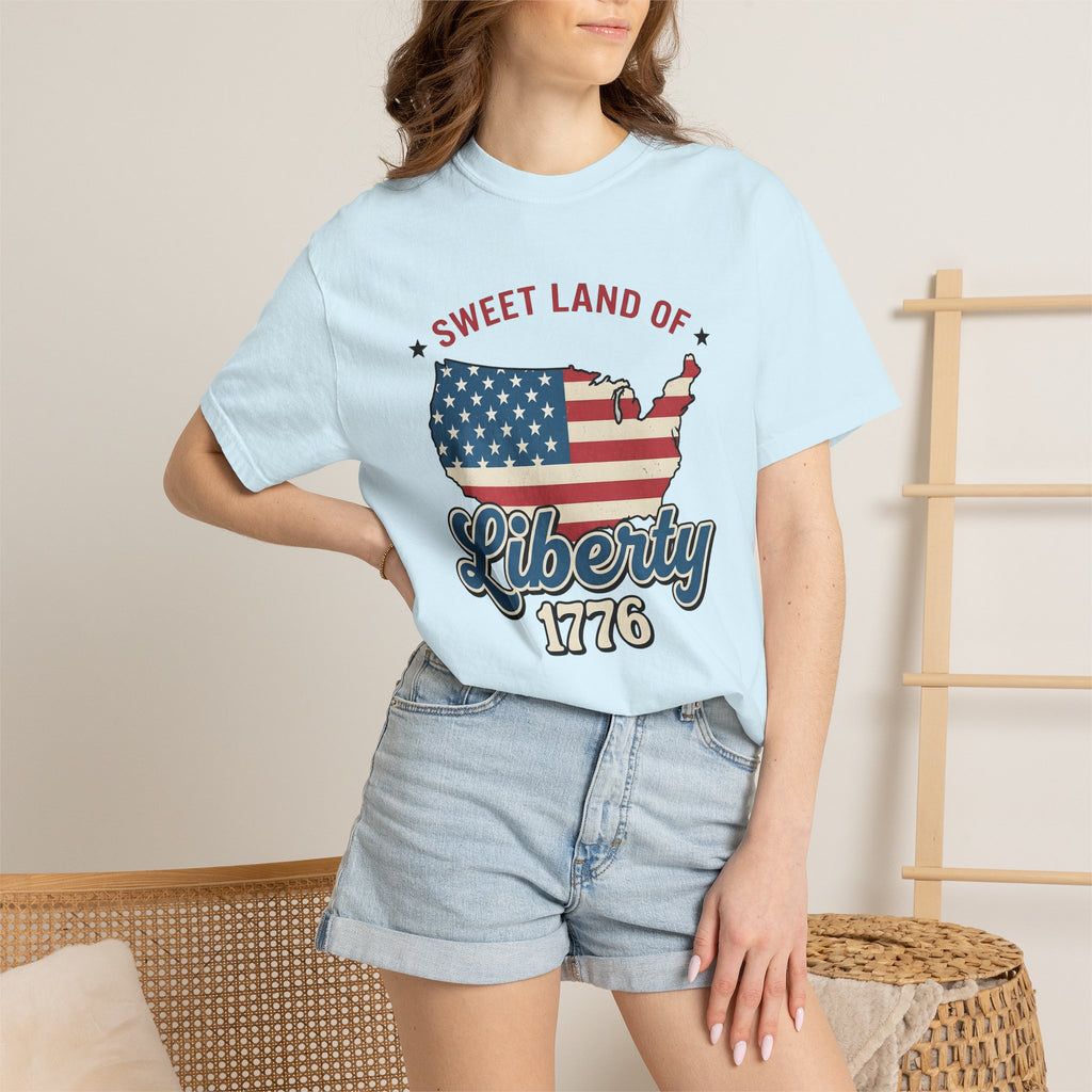 Usa Flag Map Shirt 4th Of July Patriotic Gift Women Distressed Tee American Map T-Shirt Independence Day Enthusiast Retro Tshirt American