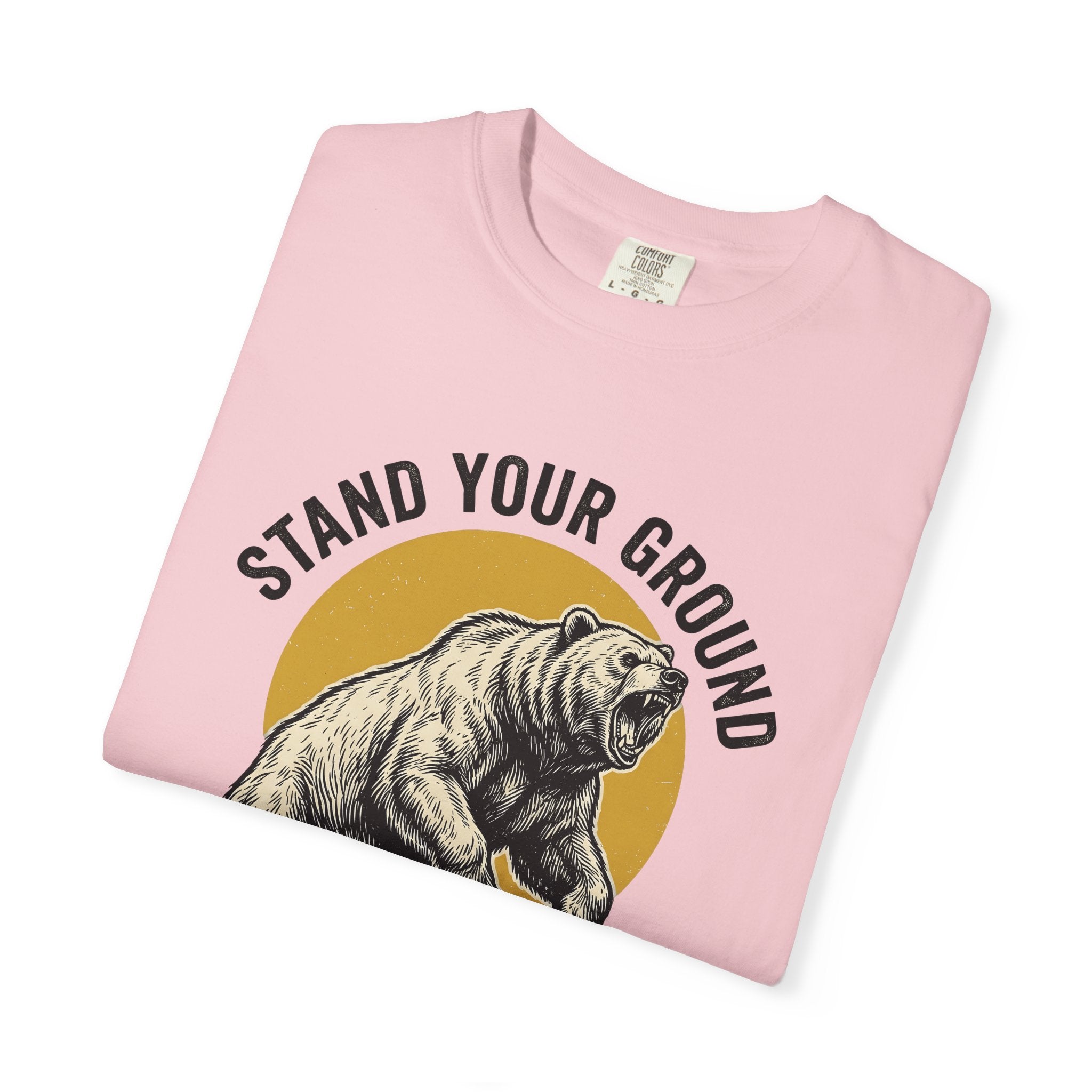 Bear Shirt Bear Forest Gift Women Retro Tee Grizzly T-Shirt Bear Fan Ursine Tshirt Woods Graphic Sketch Hill Tshirt