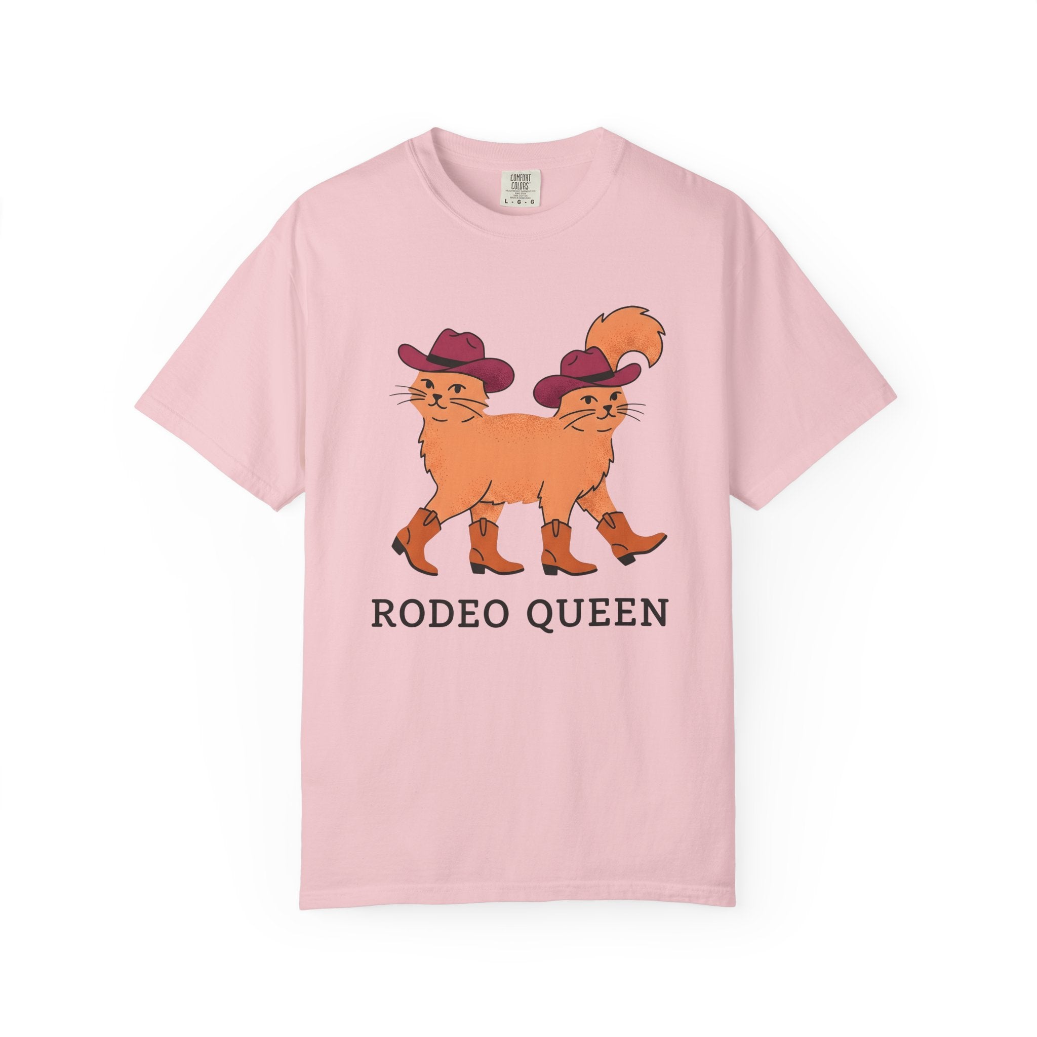 Cowboy Kitten Shirt Cowgirl Farm Gift Women Comic Strip Tee Kitten T-Shirt Cowgirl Fan Cartoon Tshirt Ranch Graphic Old School Leather Boots