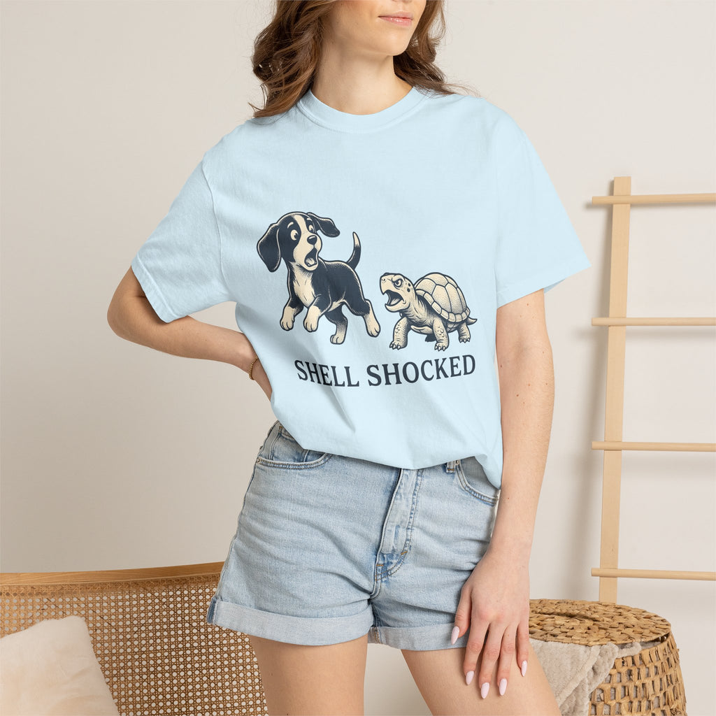 Dog Turtle Art Shirt Dog Wildlife Gift Women Classic Tee Turtle Art T-Shirt Dog Owner Dog Fan Pet Tshirt Wildlife Conservation Graphic