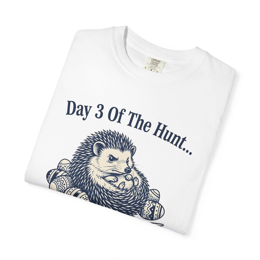 Hedgehog Eggs Shirt Easter Animals Gift Women Vintage Tee Porcupine T-Shirt Easter Fan Quilled Tshirt Creature Graphic Hand Drawn Paintbrush