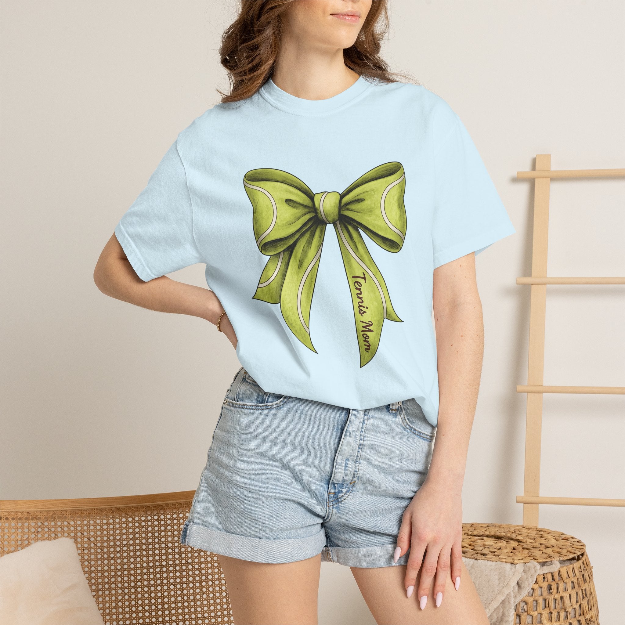Tennis Bow Shirt Tennis Mom Fitness Gift Women Vintage Tee Tennis T-Shirt Tennis Mom Enthusiast Retro Tshirt Workout Graphic Tennis Bow