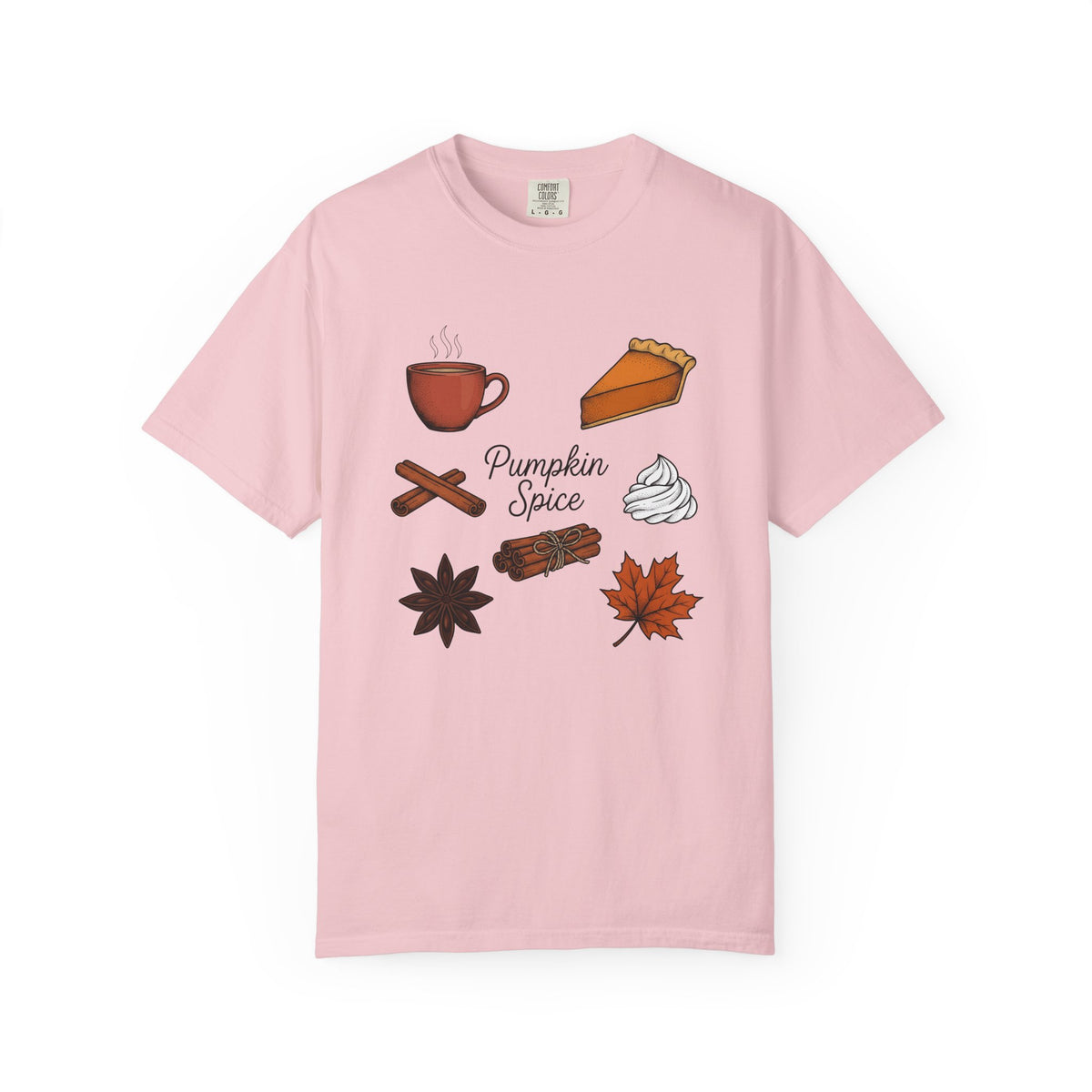 Pumpkin Spice Coffee Shirt Fall Gourmet Gift Women Rustic Tee Pumpkin Spice T-Shirt Autumn Fan Country Tshirt Gourmet Graphic Doodle