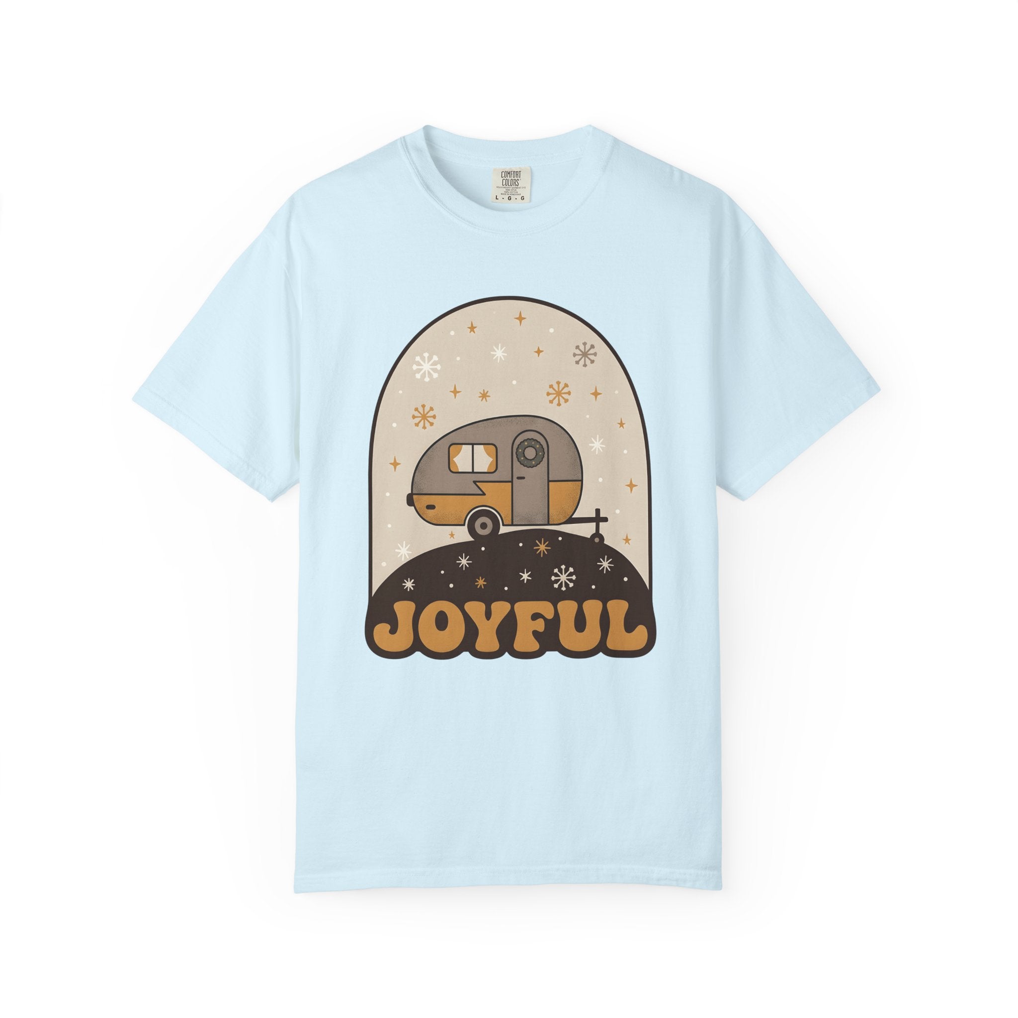 Classic Camper Shirt Christmas Hiking Gift Women Fun Tee Rv T-Shirt Christmas Fan Vintage Tshirt Trek Graphic Old-Fashioned Frost Flakes