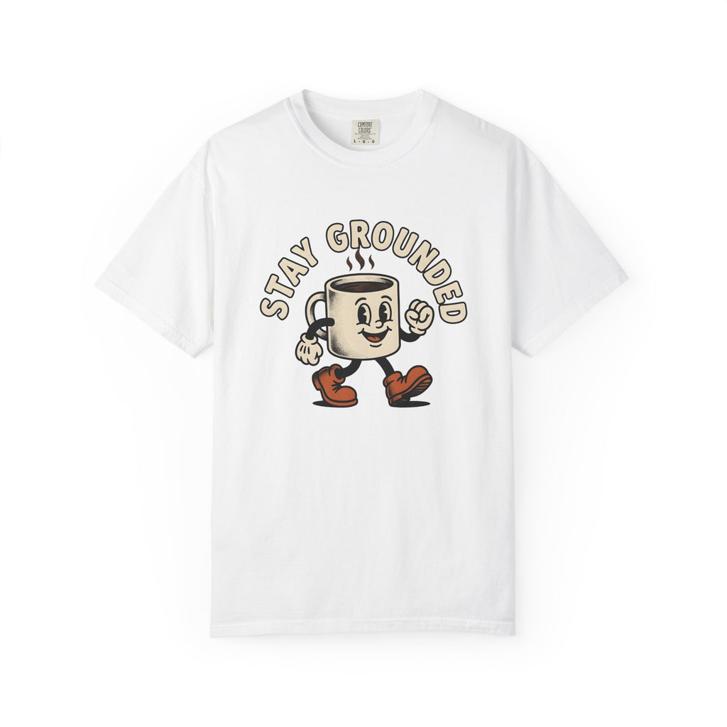 Coffee Mug Character Shirt Coffee Humor Gift Women Cartoon Tee Mug T-Shirt Coffee Fan Toon Tshirt Funny Graphic Vintage Boots Tshirt