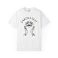 Lotus Hands Shirt Boho Chic Yoga Gift Women Minimalist Tee Mudra T-Shirt Bohemian Enthusiast Simple Tshirt Meditation Graphic Sleek Petals