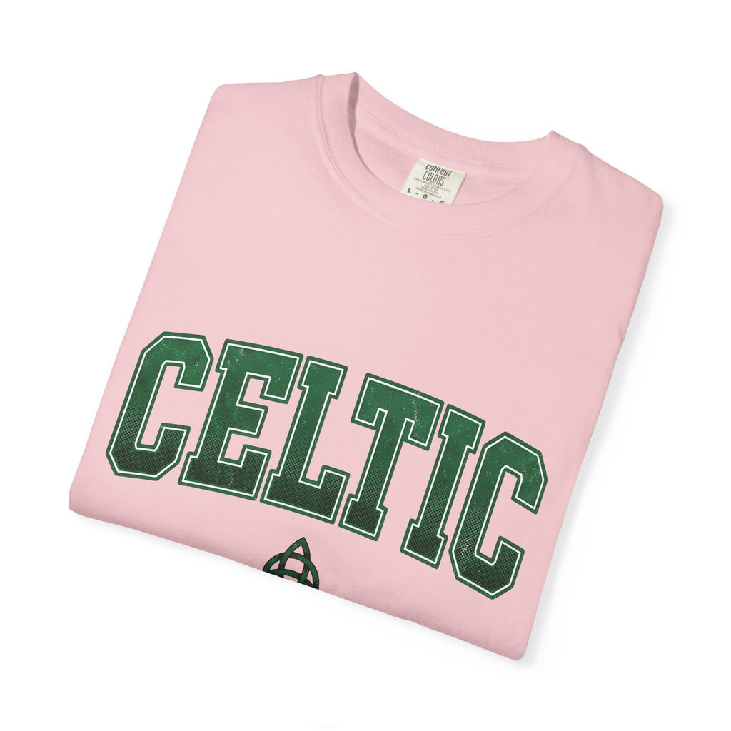 Irish Weave Shirt St Patrick's Day Celtic Gift Women Hand Drawn Tee Irish Twill T-Shirt Shamrock Fan Hand Drawn Tshirt Celtic Graphic