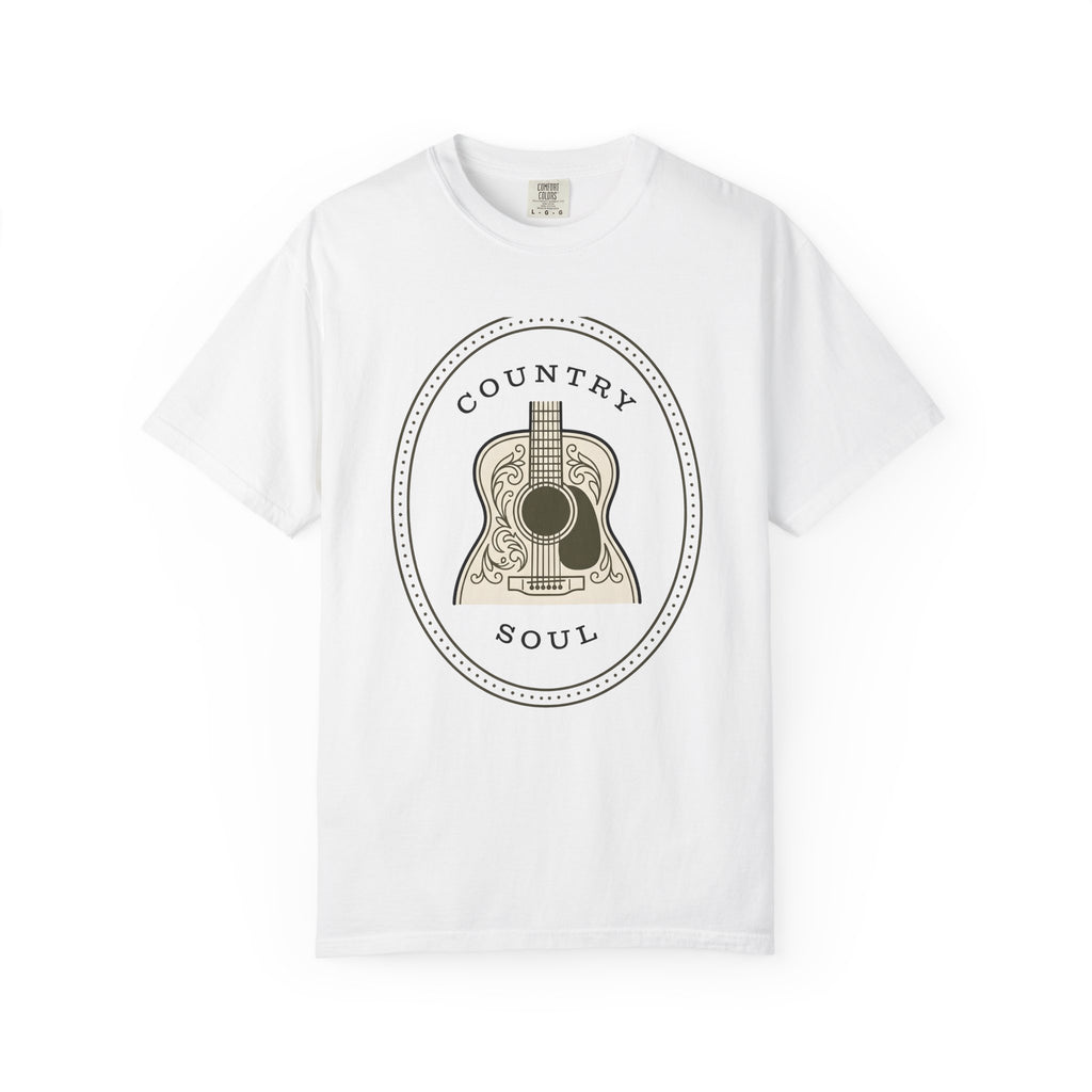 Acoustic Guitar Shirt Cowgirl Sound Gift Women Hippie Tee Guitar T-Shirt Cowboy Fan Bohemian Tshirt Audio Graphic Classic Floral Print