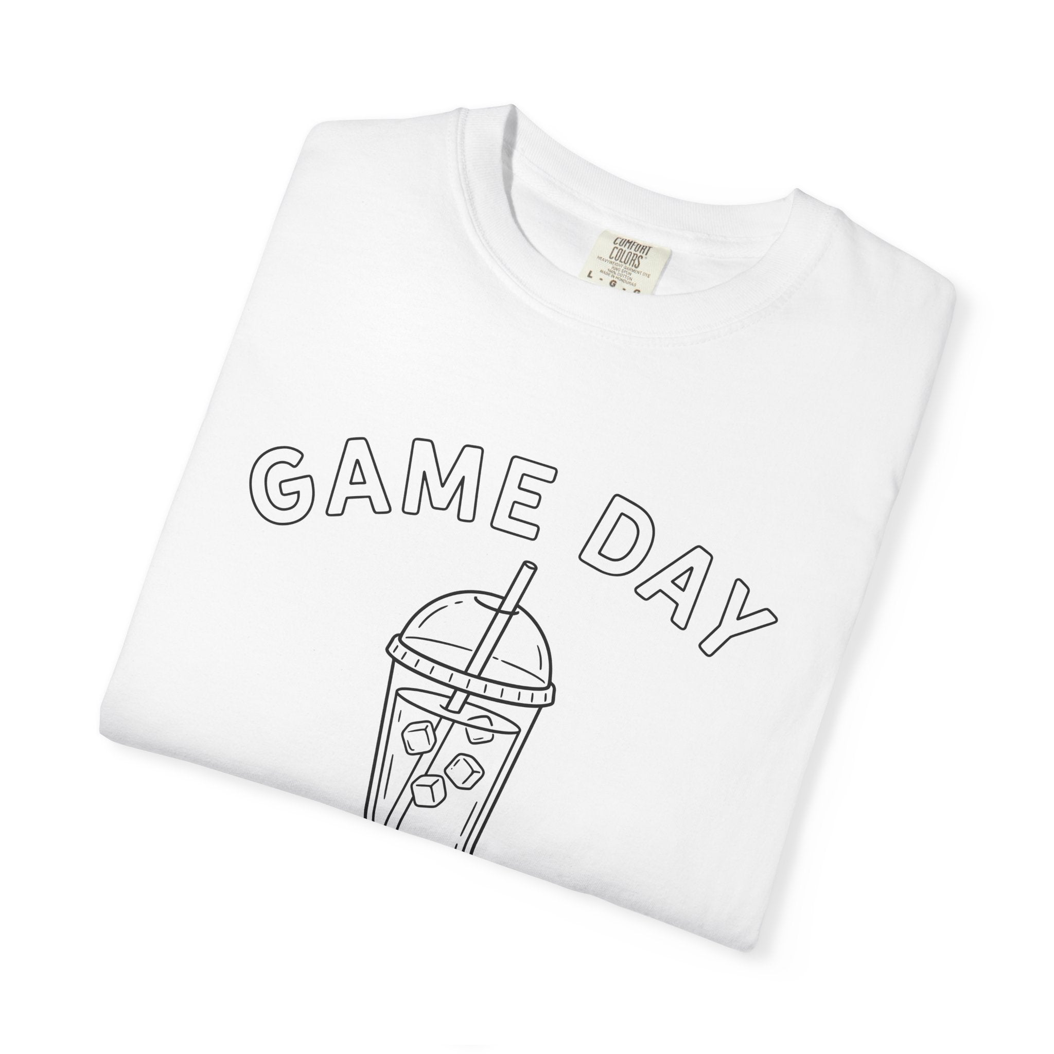 Iced Latte Glass Shirt Moms Cappuccino Gift Women Modern Tee Coffee Cup T-Shirt Coffee Fan Contemporary Tshirt Cappuccino Design Classic