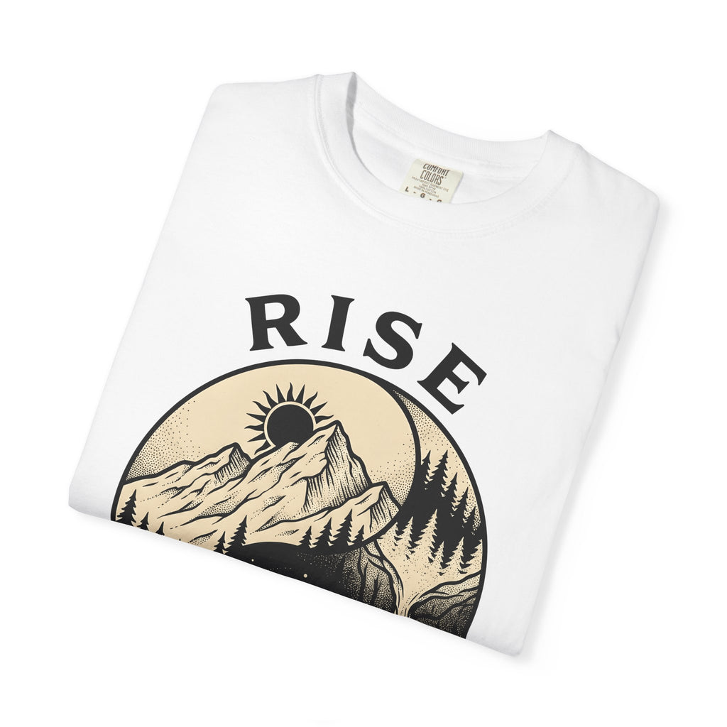 Mountain Yin Yang Shirt Sports Environment Gift Women Tribal Tee Yin Yang Symbol T-Shirt Athlete Fan Tribal Art Tshirt Eco Graphic