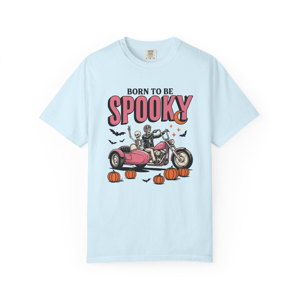 Skeleton Bike Shirt Halloween Motorbike Gift Women Graphic Tee Motorcycle T-Shirt Halloween Fan Biker Tshirt Bike Graphic Sketch Carved