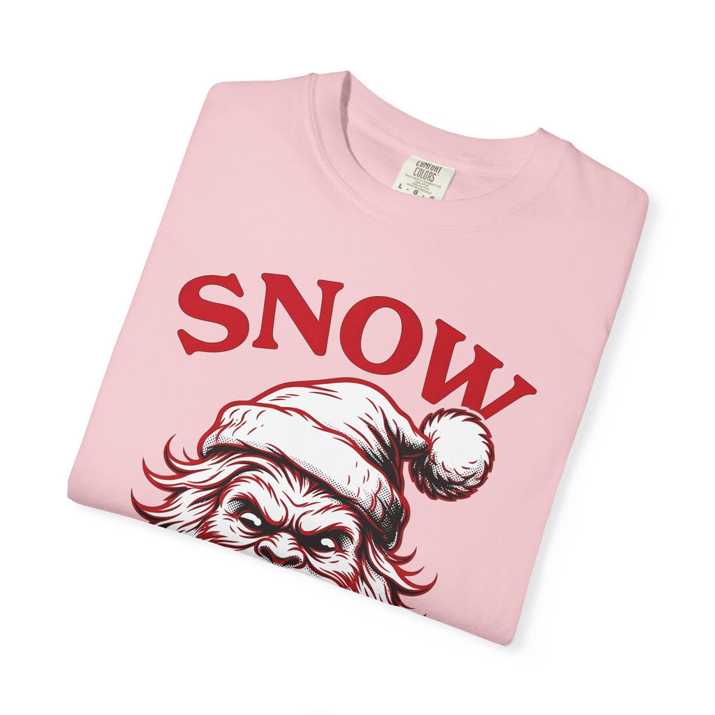 Mythical Santa Shirt Christmas Cold Gift Women Modern Art Tee Kris Kringle T-Shirt Christmas Fan Contemporary Art Tshirt Frosty Graphic Hand