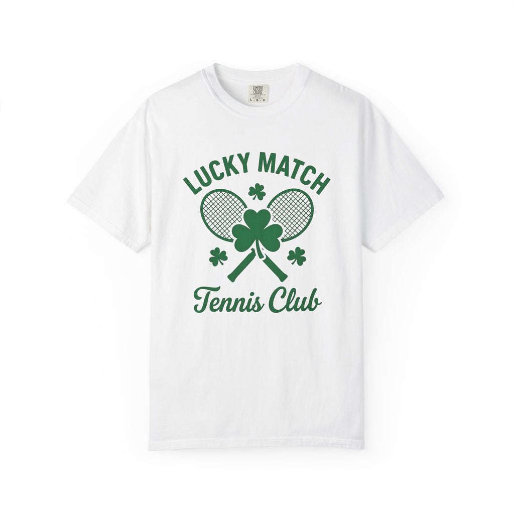 Irish Tennis Rackets Shirt St Patrick's Day Fitness Gift Women Minimalist Tee Tennis Racket T-Shirt St Patricks Fan Simple Tee Workout