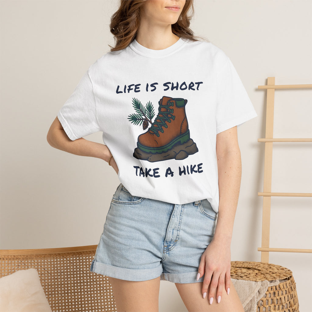 Hiking Boot Shirt Hiking Adventure Gift Women Vintage Tee Trekking Boot T-Shirt Trail Runner Enthusiast Distressed Tshirt Exploration