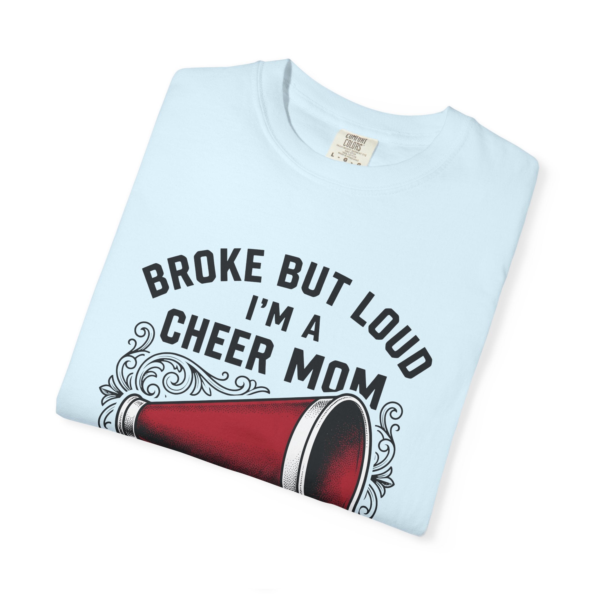 Loudspeaker Shirt Cheer Mom Athletics Gift Women Rustic Tee Speaker T-Shirt Sports Fan Vintage Tshirt Athlete Graphic Old School Spiral