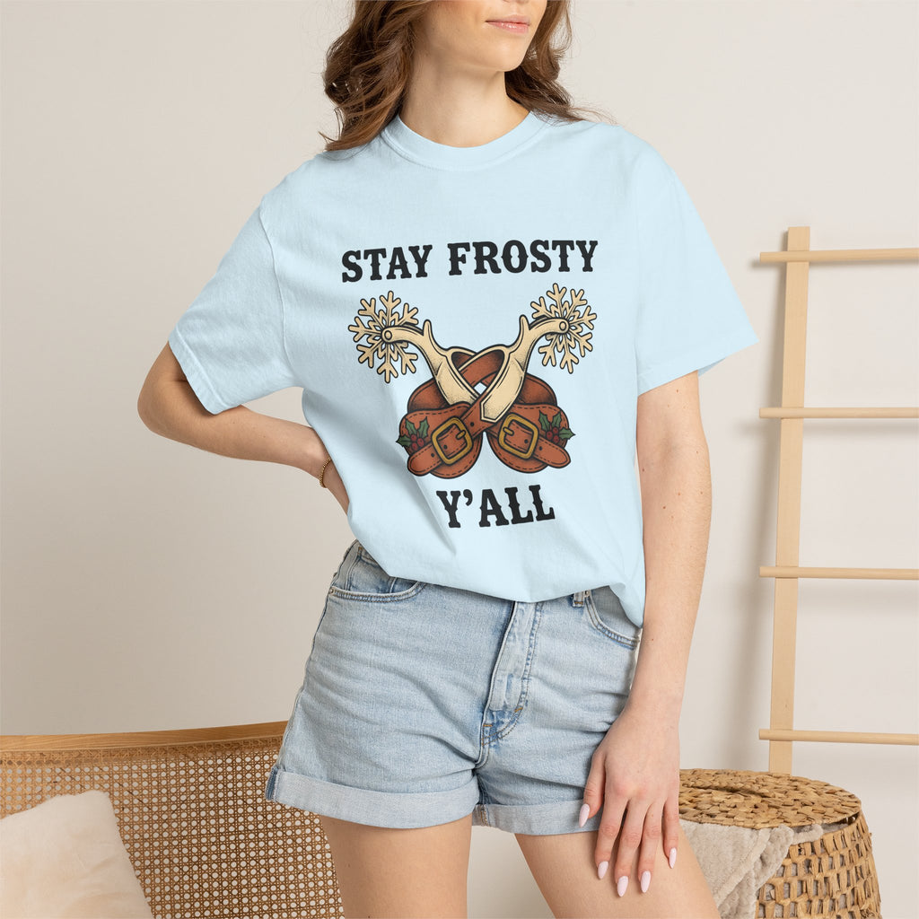 Snowflake Pistols Shirt Christmas Cowboy Gift Women Vintage Tee Gunslinger T-Shirt Xmas Fan Retro Tshirt Rodeo Graphic Western Holly Tshirt