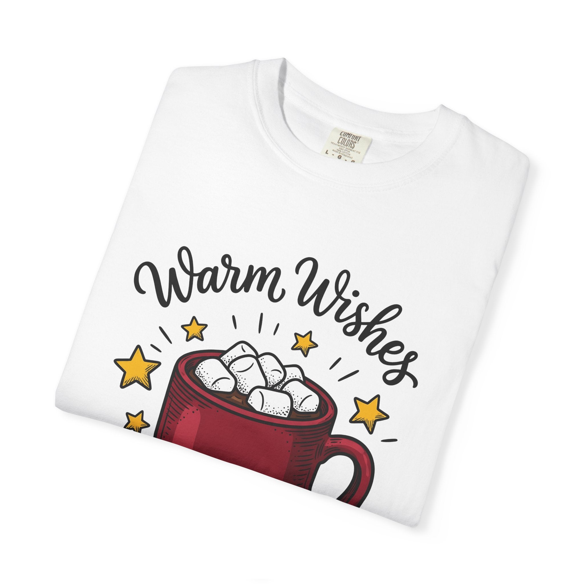 Chocolate Drink Mug Shirt Christmas Frost Gift Women Doodle Tee Cocoa T-Shirt Christmas Fan Hot Cocoa Tshirt Frosty Graphic Minimalist Shine
