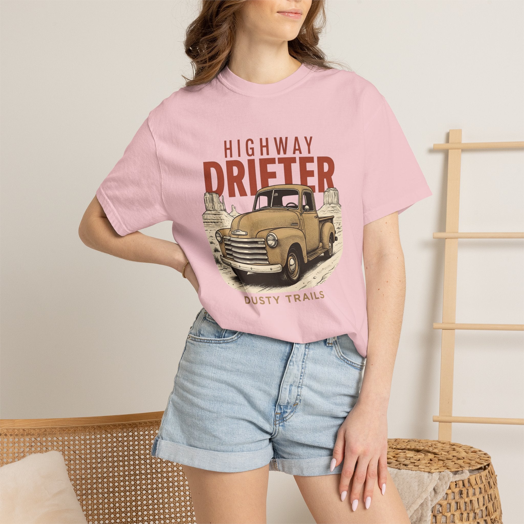 Old Pickup Truck Shirt Cowgirl Adventure Gift Women Rustic Tee Pickup T-Shirt Cowboy Fan Vintage Tshirt Explorer Graphic Antique Dry