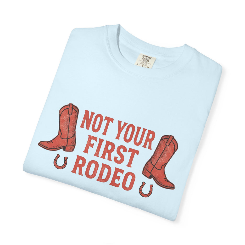 Leather Boots Shirt Cowgirl Livestock Gift Women Rustic Tee Boots T-Shirt Rodeo Fan Cowboy Tshirt Farm Graphic Hand Drawn Iron Horseshoe