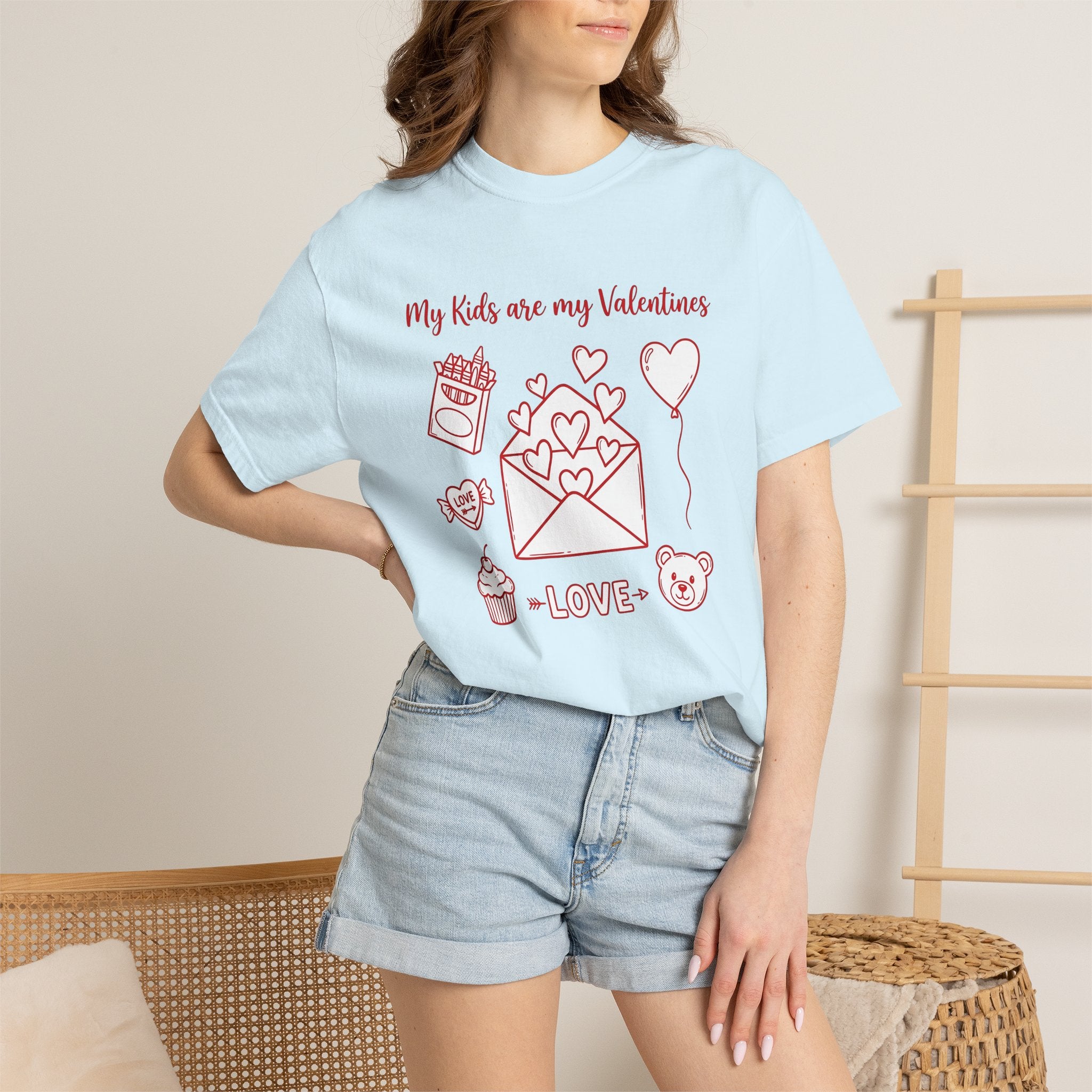 Valentine Envelope Shirt Moms Affection Gift Women Line Art Tee Love Letter T-Shirt Mom Fan Heart Tshirt Love Graphic Pen Drawing Soft Toy