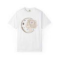 Moon Goddess Shirt Sports Celestial Gift Women Boho Tee Lunar T-Shirt Athlete Enthusiast Bohemian Tshirt Galaxy Graphic Vintage Bicycle