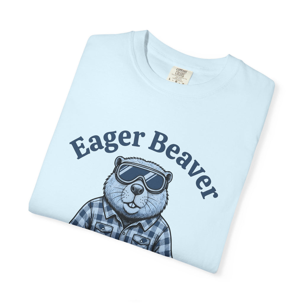 Beaver Mascot Shirt Animal Clothing Gift Women Comic Tee Beaver T-Shirt Wildlife Fan Cartoon Tshirt Fashion Graphic Retro Utility Belt