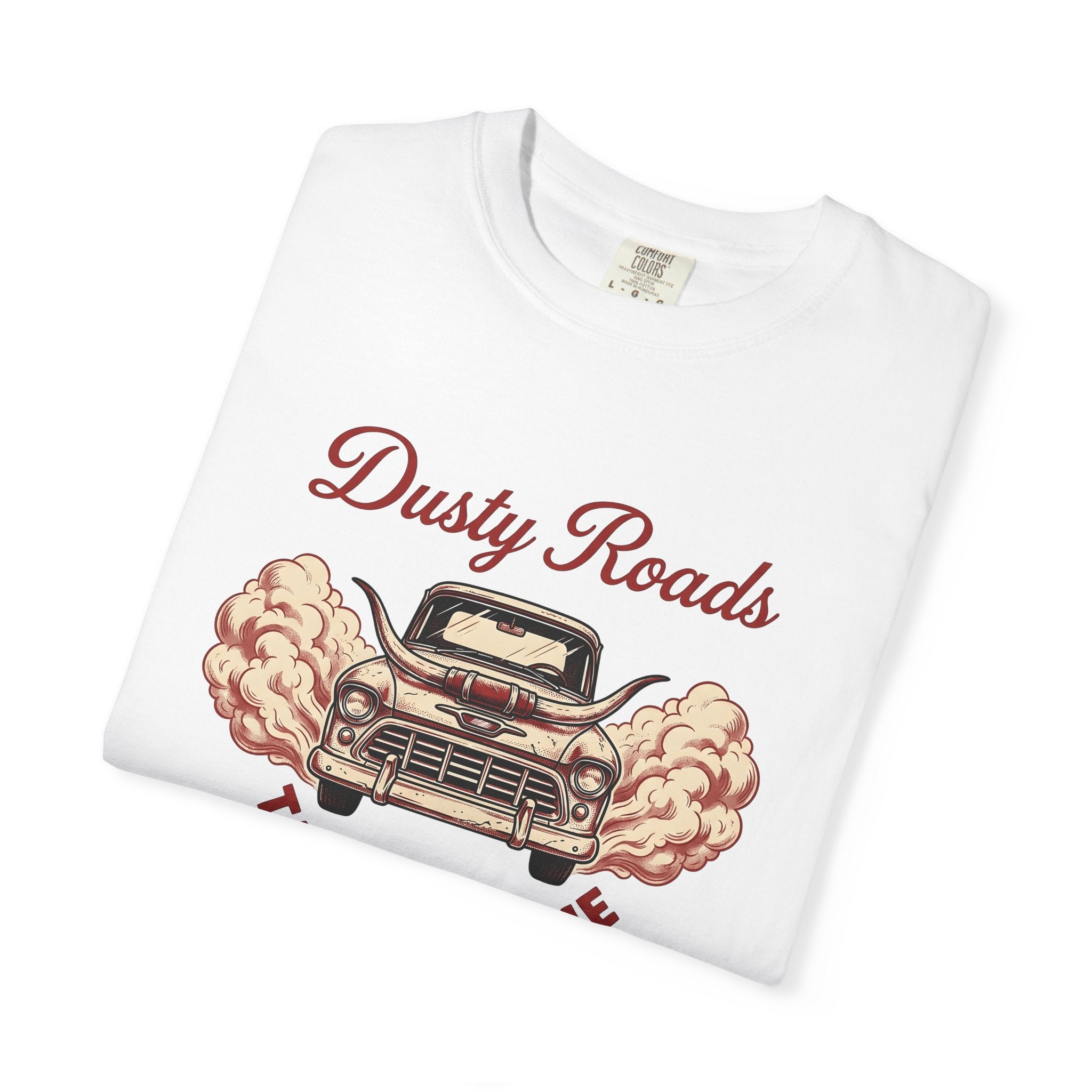Old Pickup Shirt Cowgirl Barnyard Gift Women Rugged Tee Truck T-Shirt Rodeo Fan Vintage Tshirt Farm Graphic Hand Drawn Smoke Plume Tshirt