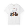 Freedom Chickens Shirt 4th Of July Homestead Gift Women Animated Tee Backyard Chickens T-Shirt Independence Day Fan Cartoon Tshirt Farmhouse