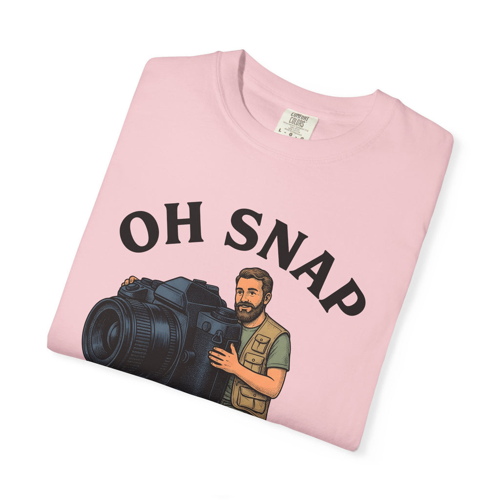 Camera Photographer Shirt Funny Photo Gift Women Retro Tee Photographer T-Shirt Humor Fan Meme Tshirt Photography Graphic Sketch Chair