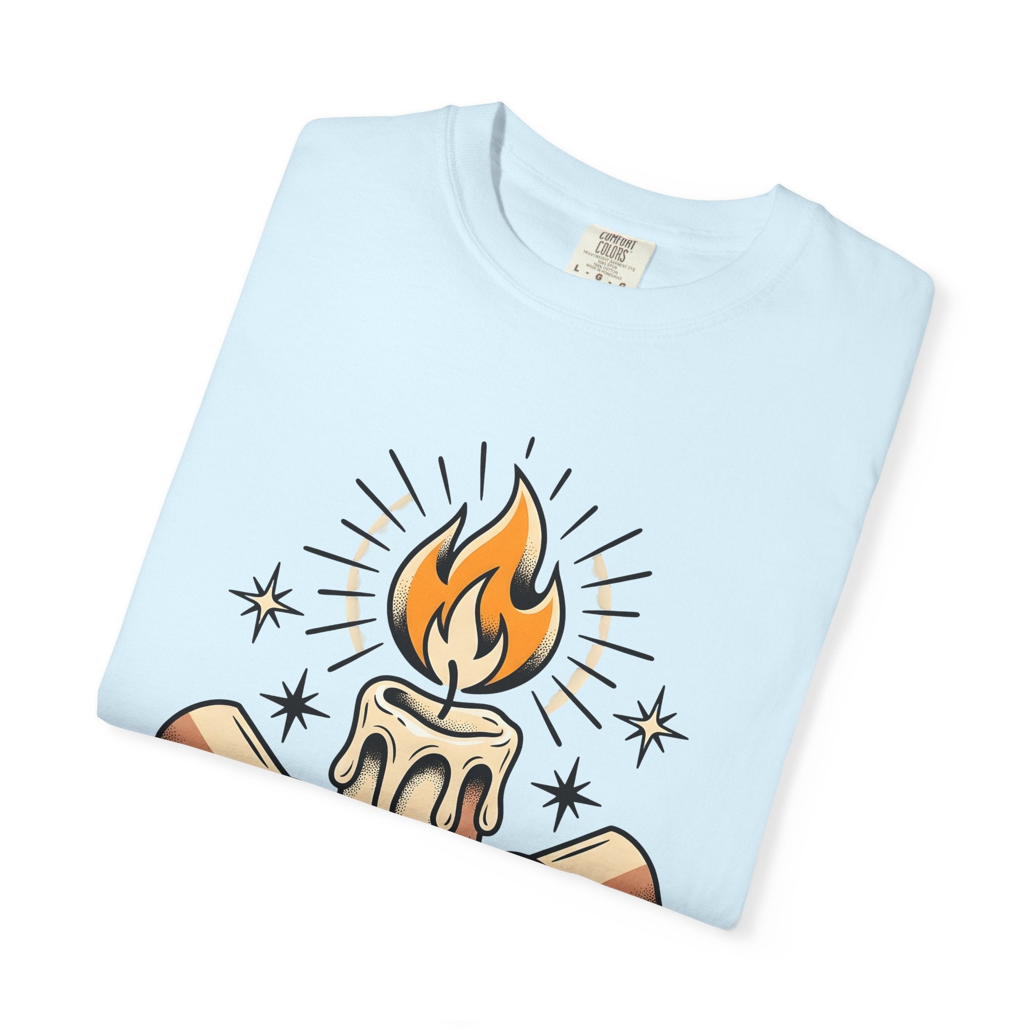 Wax Fingers Shirt Boho Chic Energy Gift Women Classic Tattoo Tee Finger T-Shirt Bohemian Fan Tattooed Tshirt Vibrations Graphic Line Art
