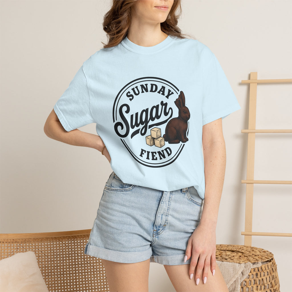 Chocolate Rabbit Shirt Easter Sweets Gift Women Retro Tee Bunny T-Shirt Easter Fan Chocolate Tshirt Vintage Tshirt Candy Graphic Hand Drawn