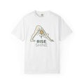 Yoga Stretch Shirt Yoga Fitness Gift Women Modern Tee Stretching T-Shirt Fitness Enthusiast Contemporary Tshirt Workout Graphic Sketch
