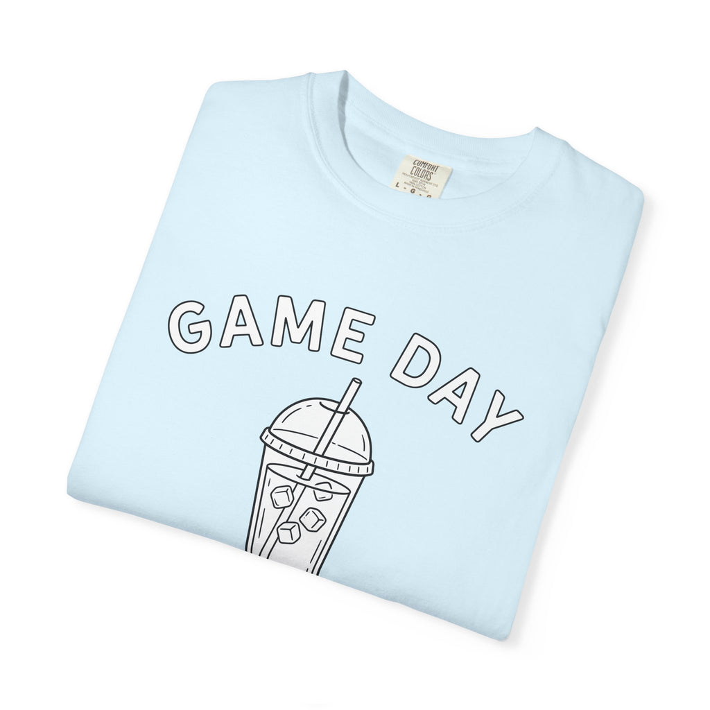 Iced Latte Glass Shirt Moms Cappuccino Gift Women Modern Tee Coffee Cup T-Shirt Coffee Fan Contemporary Tshirt Cappuccino Design Classic