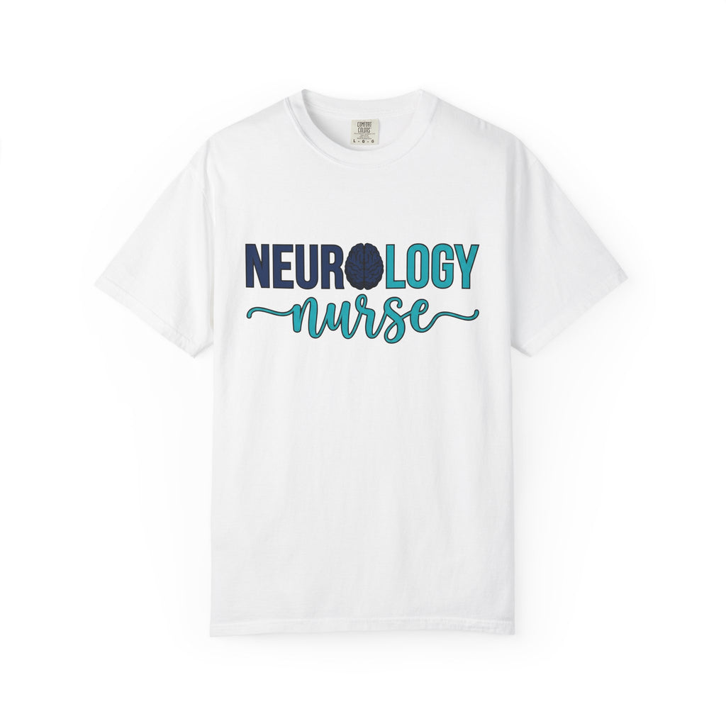 Brain Art Shirt Nurse Hospital Gift Women Heavy Tee Cerebral Art T-Shirt Nursing Enthusiast Graphic Design Medical Graphic Clean Calligraphy