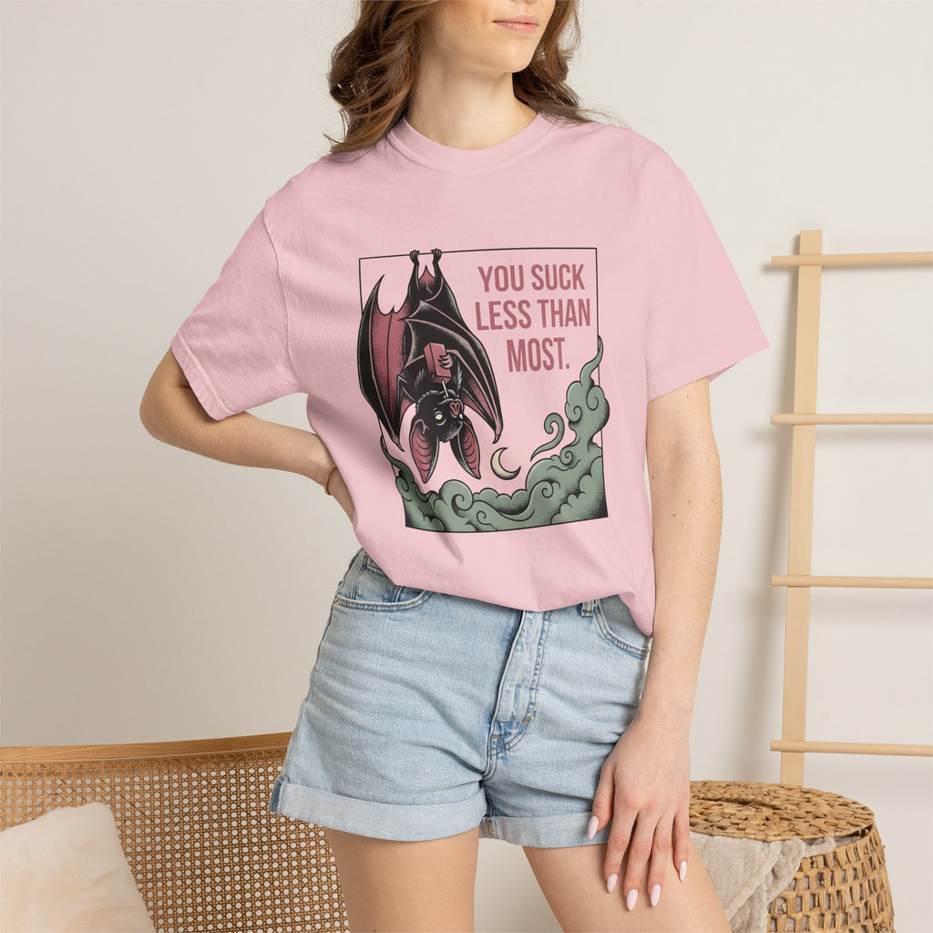 Bat Art Shirt St. Valentine's Day Alternative Gift Women Old School Tee Bat T-Shirt Valentine Fan Retro Tshirt Goth Graphic Classic Lunar