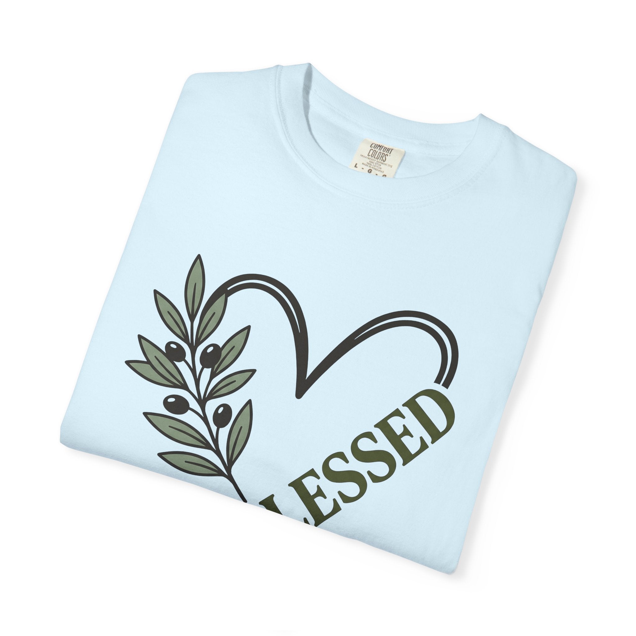 Heart Branch Shirt Moms Faith Gift Women Farmhouse Tee Heart T-Shirt Motherhood Enthusiast Rustic Tshirt Christian Graphic Minimal Olive