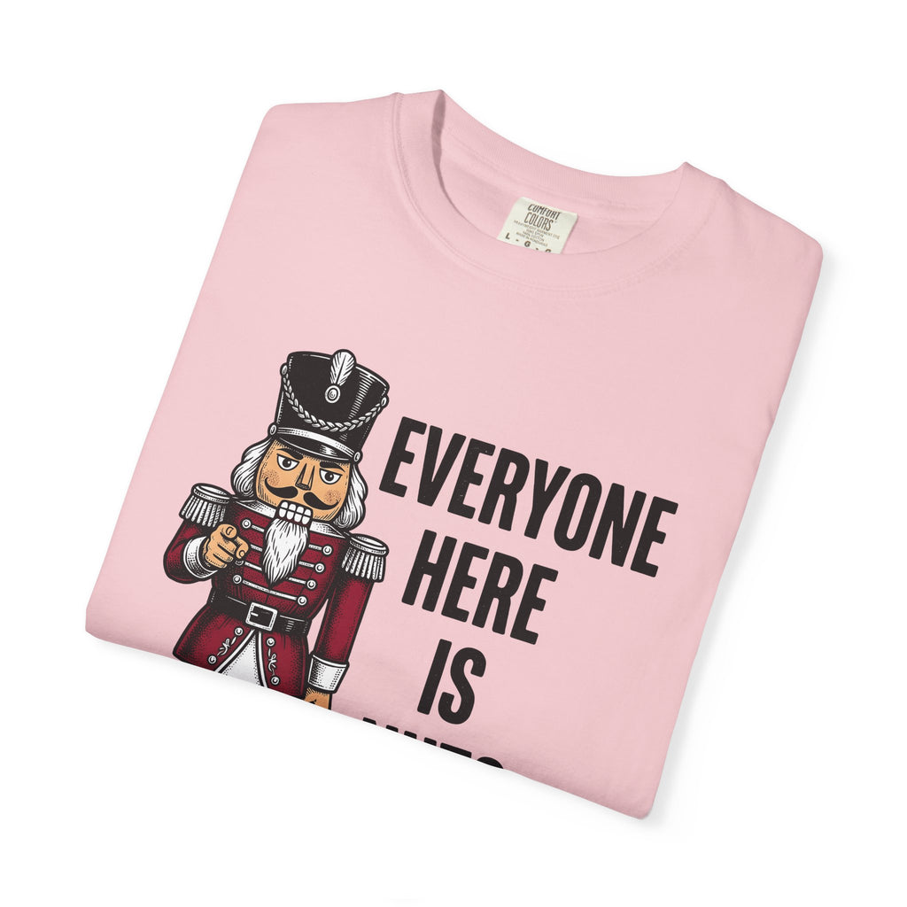 Nutcracker Soldier Shirt Christmas Humor Gift Women Vintage Tee Toy Soldier T-Shirt Xmas Fan Retro Tshirt Funny Graphic Hand Drawn Uniform
